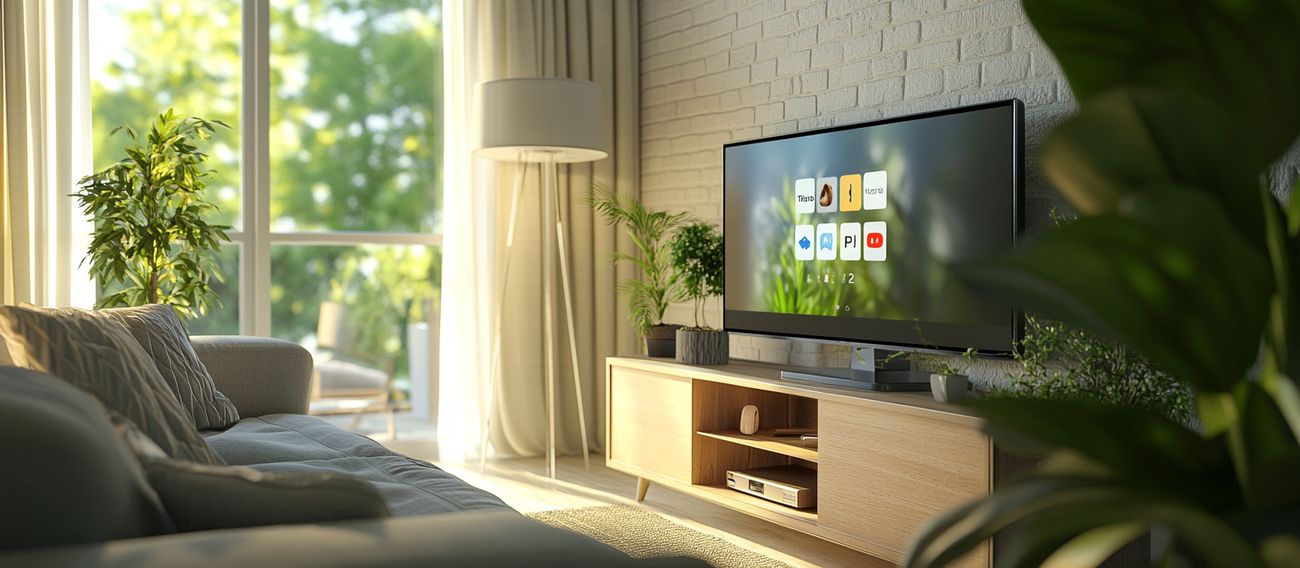 Телевизор Smart TV в интерьере